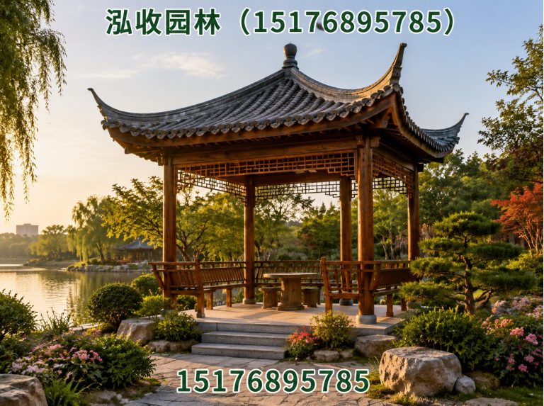 菏泽京津冀防腐木工程展示图